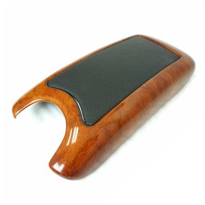 Mercedes CLK Class W209 Armrest Box Lid - Omac - Chestnut-Leather - '02-'09 Mercedes CLK Class W209 Armrest Box Lid - Omac - Chestnut-Leather - '02-'09